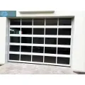 Electric Transparent Glass Panel Sectional Garage Door